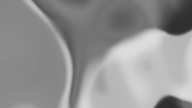 Monochrome White And Grey Abstract Motion Background With Subtle Liquid Surface Ripples