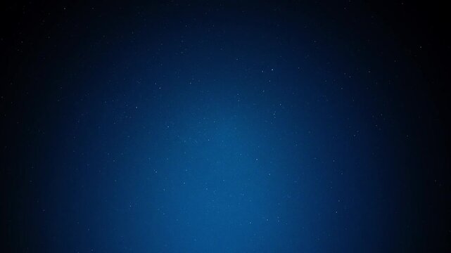 Dark blue night sky filling with countless stars, showing the vastness and beauty of outer space and galaxy