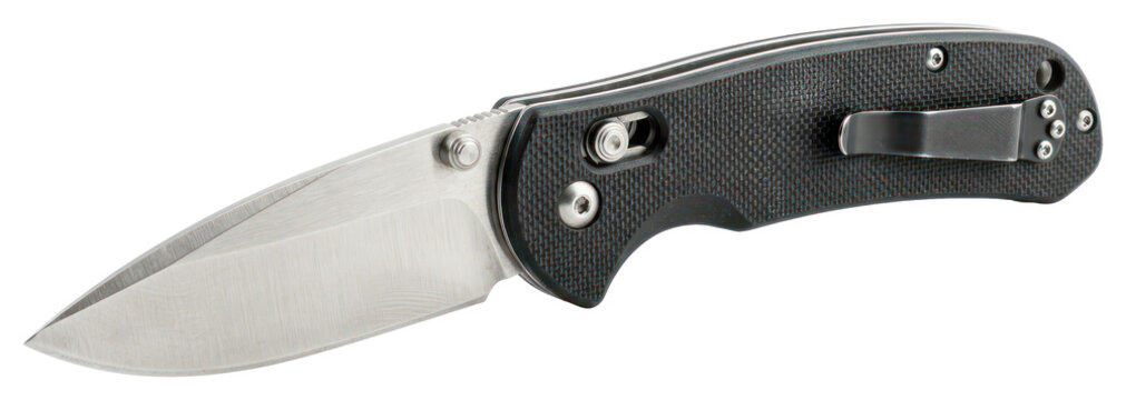 Modern Folding Pocket Knife with Stainless Steel Blade