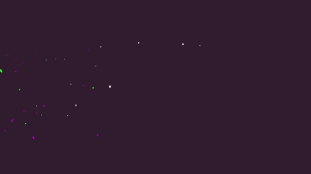 Cosmic glowing particles expanding through deep space darkness with video captures mesmerizing slow motion expansion luminous particles drifting elegantly across vast sci fi (2324)