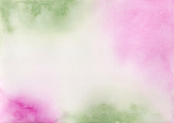 Obraz premium Fluid Olive and Rose Pigment Gradients Across Aged Stationery Canvases