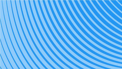 Obraz premium Abstract Light Blue Concentric Circles Background Vector Curved Lines Ripple Wave Halftone Gradient Pattern Backdrop 