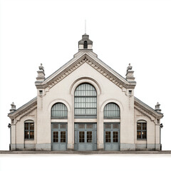 Obraz premium Municipal Market Hall Glass Facade