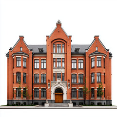 Obraz premium Red Brick Historic University Building