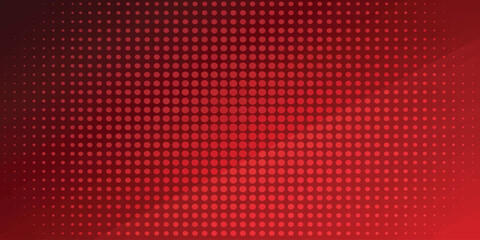 Obraz premium Red Abstract Seamless Pattern with Geometric Lines, Dots, Mesh Texture and Modern Vector Design for Wallpaper, Textile and Decorative Backgrounds