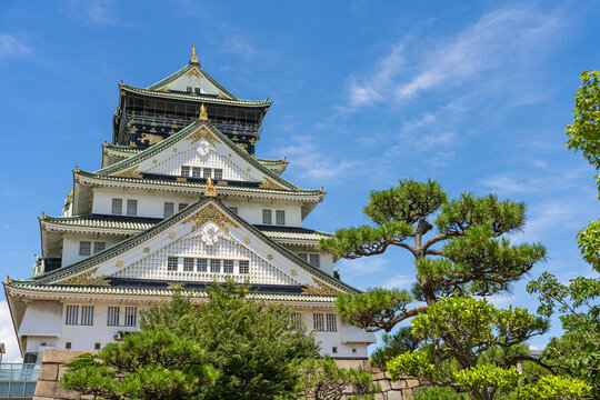 Osaka Castle Park - The Keep Tower