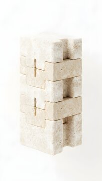 Interlocking Mycelium Sustainable Insulation Blocks