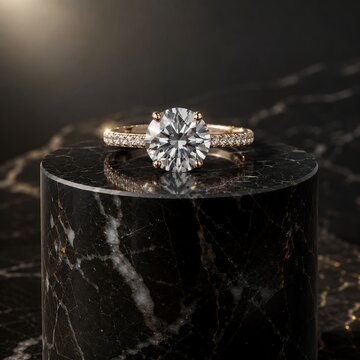Golden Diamond Elegance