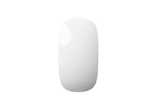 Modern wireless computer mouse isolated on transparent background