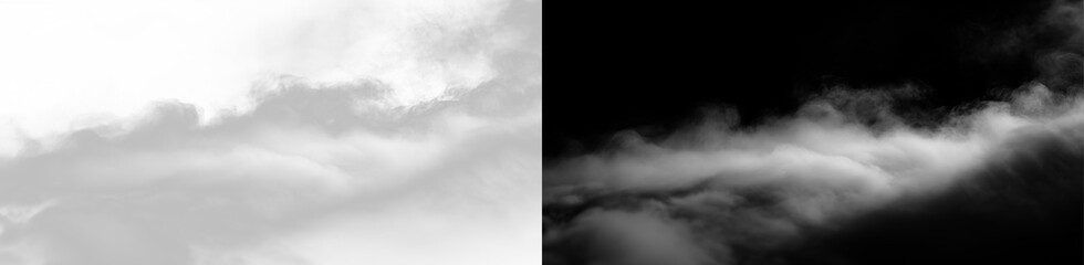 Fototapeta premium Realistic white smoke and mystical fog drifting across an empty stage for product presentation background or mysterious cinematic scene.