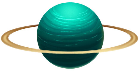 Exoplanet with Ring © Daksina Capital