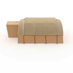 3d Render Military Tent Grade Shelter for Harsh Weather and Expeditions Sheltent © SR 3D VISUAL