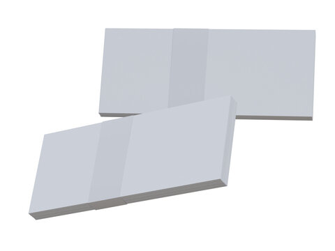 3D mockup of stacks of blank paper banknotes secured with bands, isolated on black, ideal for money design, cash concepts, finance, banking, savings, and advertising. Business finance concept