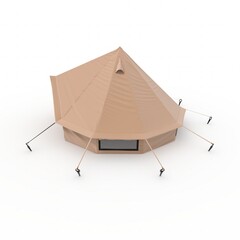 3d Render Glamping Luxury Tent © SR 3D VISUAL
