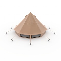 3d Render Glamping Luxury Tent © SR 3D VISUAL