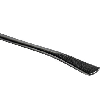 Black crowbar isolated on Transparent Background