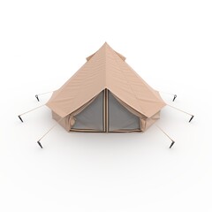3d Render Glamping Luxury Tent © SR 3D VISUAL