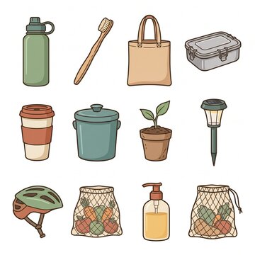 Sustainable Eco Lifestyle Essentials for Earth Day and Zero Waste Living