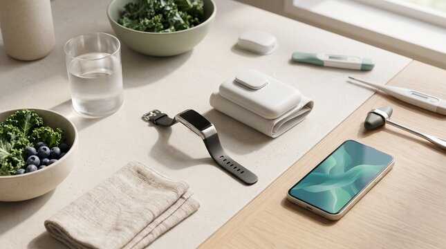 Preventive Healthcare Monitoring with Modern Wellness Technology and Healthy Lifestyle