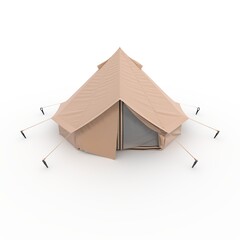 3d Render Glamping Luxury Tent © SR 3D VISUAL