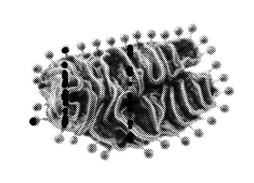 Apparatus golgi cell organelle in biology science microscopic of medical biological structure membrane cellular protein model illustration 3d