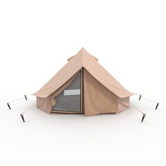 3d Render Glamping Luxury Tent © SR 3D VISUAL