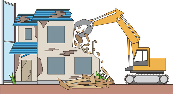 木造住宅の解体工事