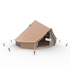 3d Render Glamping Luxury Tent © SR 3D VISUAL