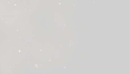Scattered soft golden sparkles on transparent background with subtle twinkle effect on transparent background © ikril
