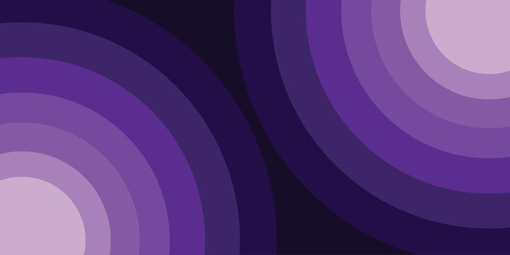 Concentric purple circles radiating from a light center, creating a hypnotic effect