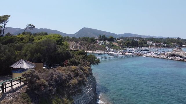 Zakynthos Island Aerial View
