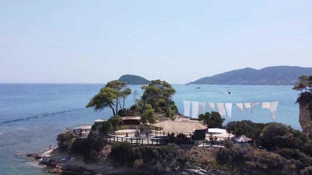 Zakynthos Island Aerial View
