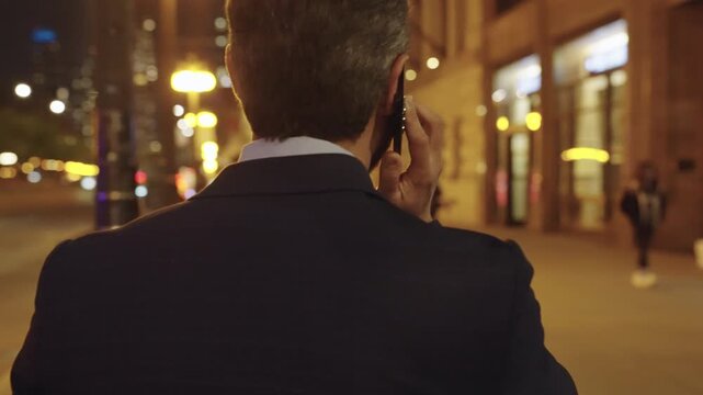 Man walk and talk on phone. Hispanic business man with smartphone. Business communication. Man boss reply late call. Successful businessman talking on phone outdoor. Businessman using phone