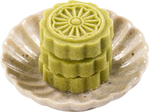 Traditional Chinese mung bean cake