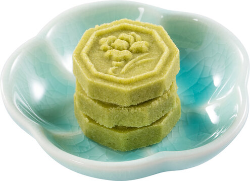 Traditional Chinese mung bean cake
