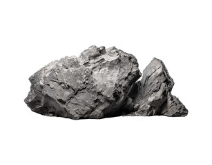 Rock isolated on transparent background png high resolution. © Syed