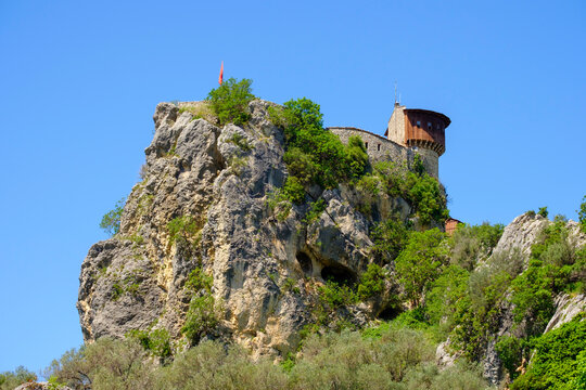 Albania, Tirana, Petrela, Castle Kalaja e Petreles