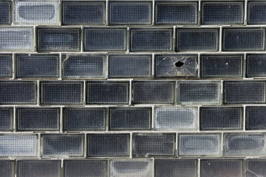Europe, Germany, Bavaria, Glass bricks