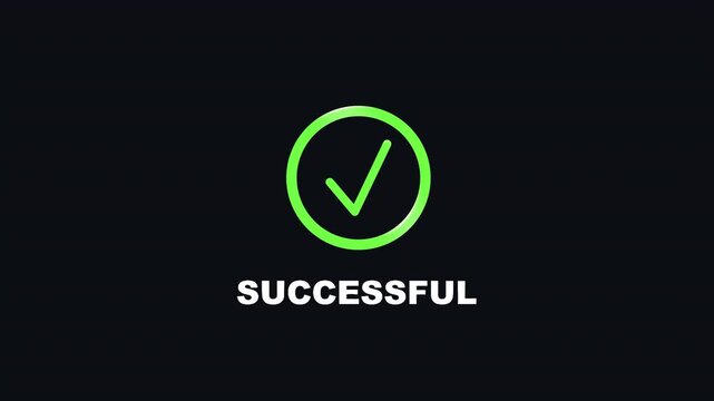 Green Loading Circle Reaches 100 Percent with Successful Check Mark
loading, progress, 100 percent, success, check mark, progress bar, loading circle, progress indicator, successful, completionsuccess