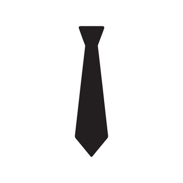 neck tie icon vector design template