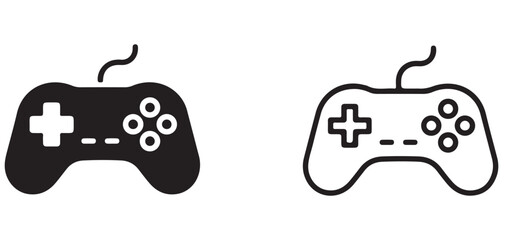 Game controller icon vector concept for video games esports and gaming station vector illustration eps10 © Halima