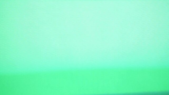 40 Vintage mint green gradient background with white texture. Retro halftone pattern overlay. Abstract mesh noise. Retro video transition loop matte finish graphic design asset. 45