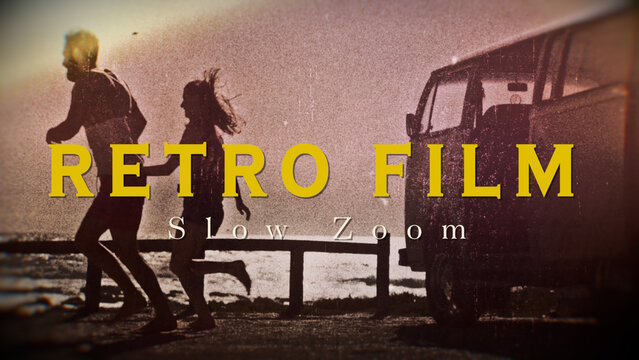 Retro Film Slow Zoom
