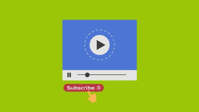 Viewers subscribe to video channel, activate bell icon and receive notification about future content updates.