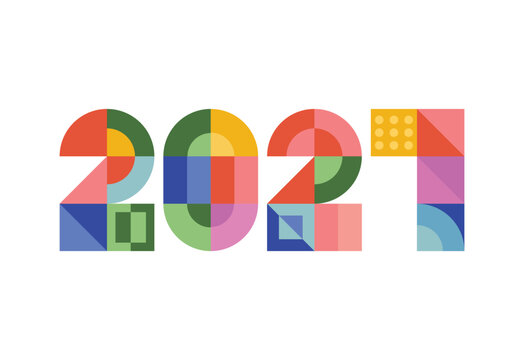 Happy new year 2027 . Greeting design with number of year. Vector illustration for greeting card, invitation, calendar
