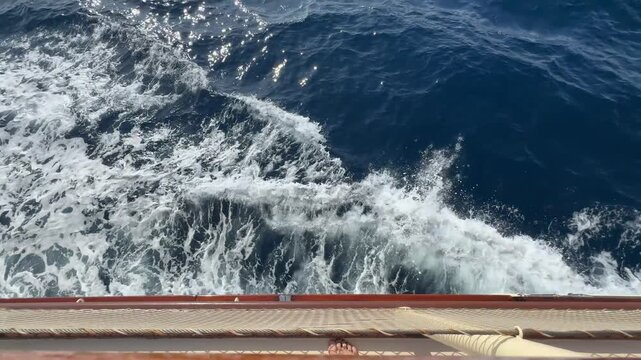 Sailing around Split-Dalmatia Croatia.