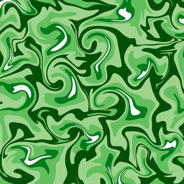Abstract Iris Green