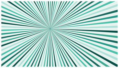 Obraz premium Abstract teal and light blue sunburst pattern for graphic design and backgrounds.