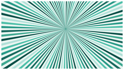 Obraz premium Abstract teal and light blue sunburst pattern for graphic design and backgrounds.
