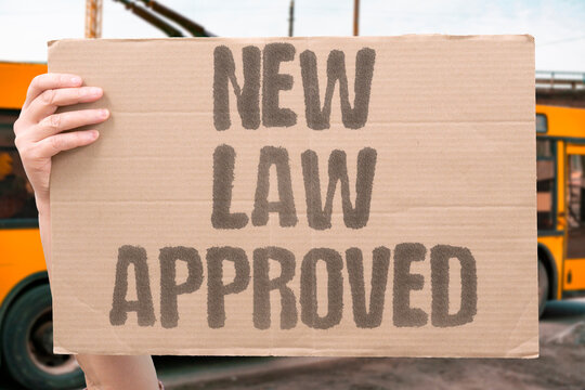 "new law approved" Parliament passes the bill. NEW. LAW. APPROVED. PARLIAMENT. BILL.